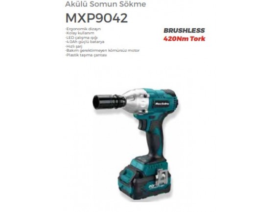 MAX  EXTRA AKÜLÜ SOMUN SÖKME MXP9042 